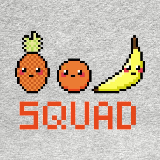 Cute squad pixel art by J0k3rx3